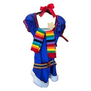 Rainbow Brite Leg Avenue Complete Halloween costume size small